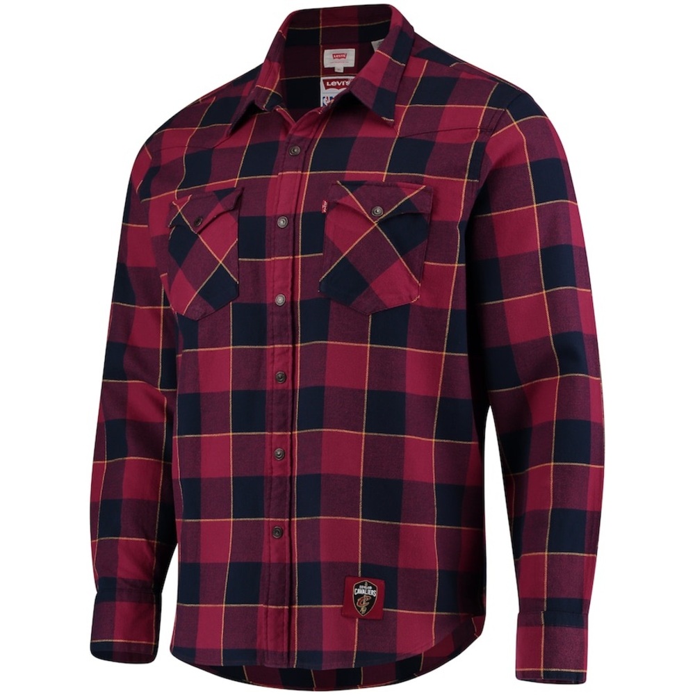 Levi's NBA Cleveland Cavs Flannel Shirt